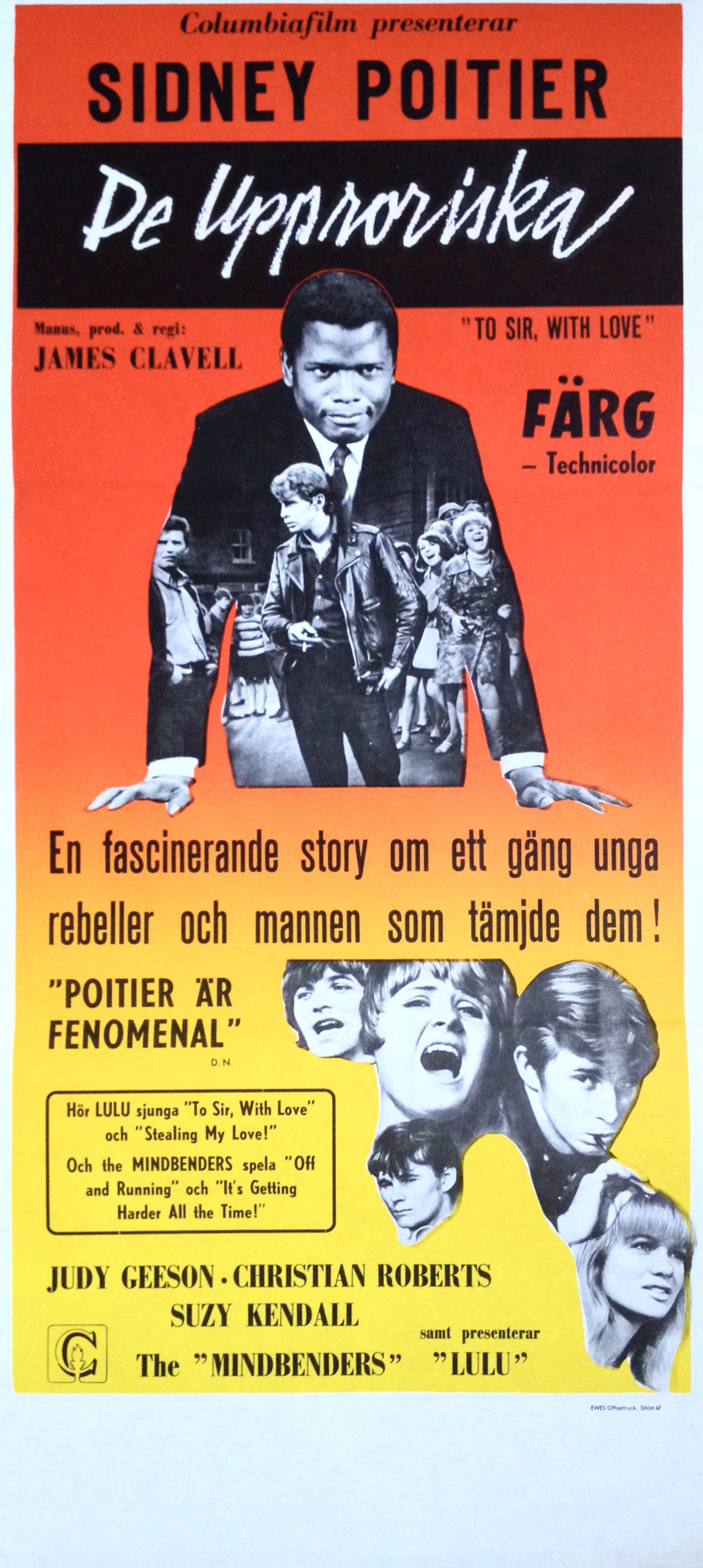 TO SIR, WITH LOVE (1967)