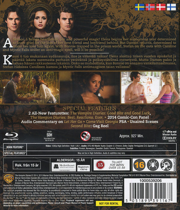 Vampire Diaries - Säsong 6 (Blu-ray) - 2