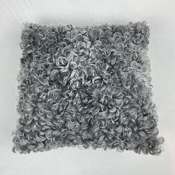Lammskinnskudde i utvald Gotlandskinn 40x40 cm
