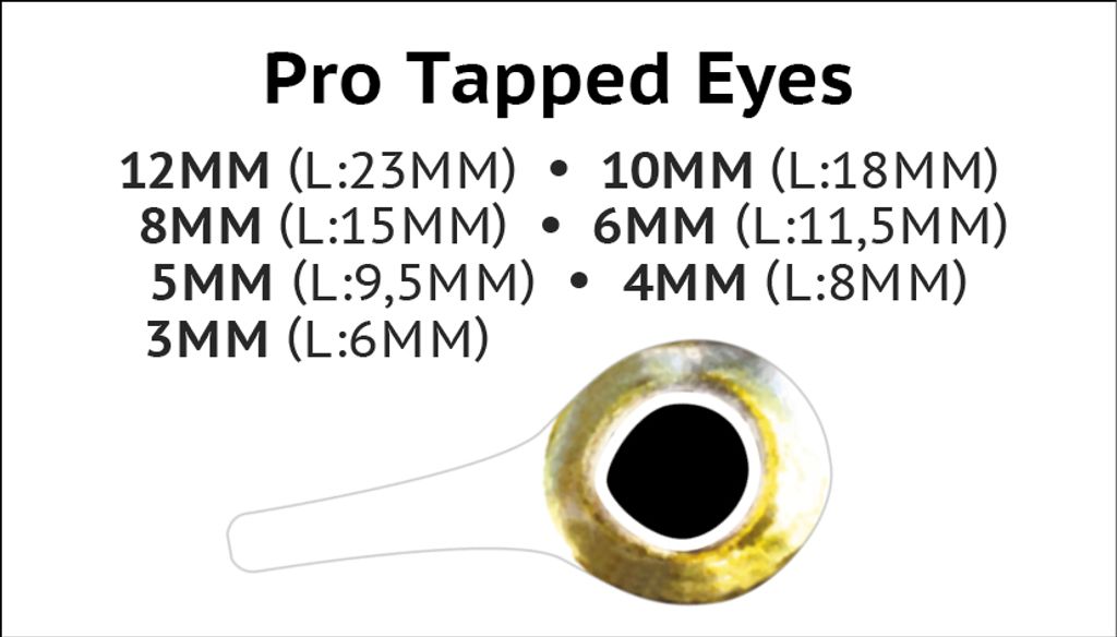Pro 3D Tabbed Eyes  - 2