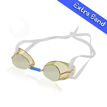 Swimming Goggles Mountable Swedish Goggles Jewel Collection Citrine from Malmsten