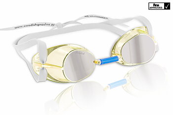Swimming Goggles Mountable Swedish Goggles Jewel Collection Citrine from Malmsten