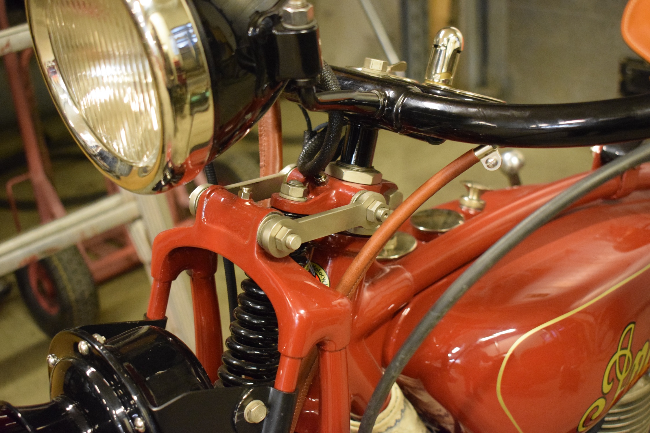 Control Coil Leather Housings Indian Powerplus Scout Chief