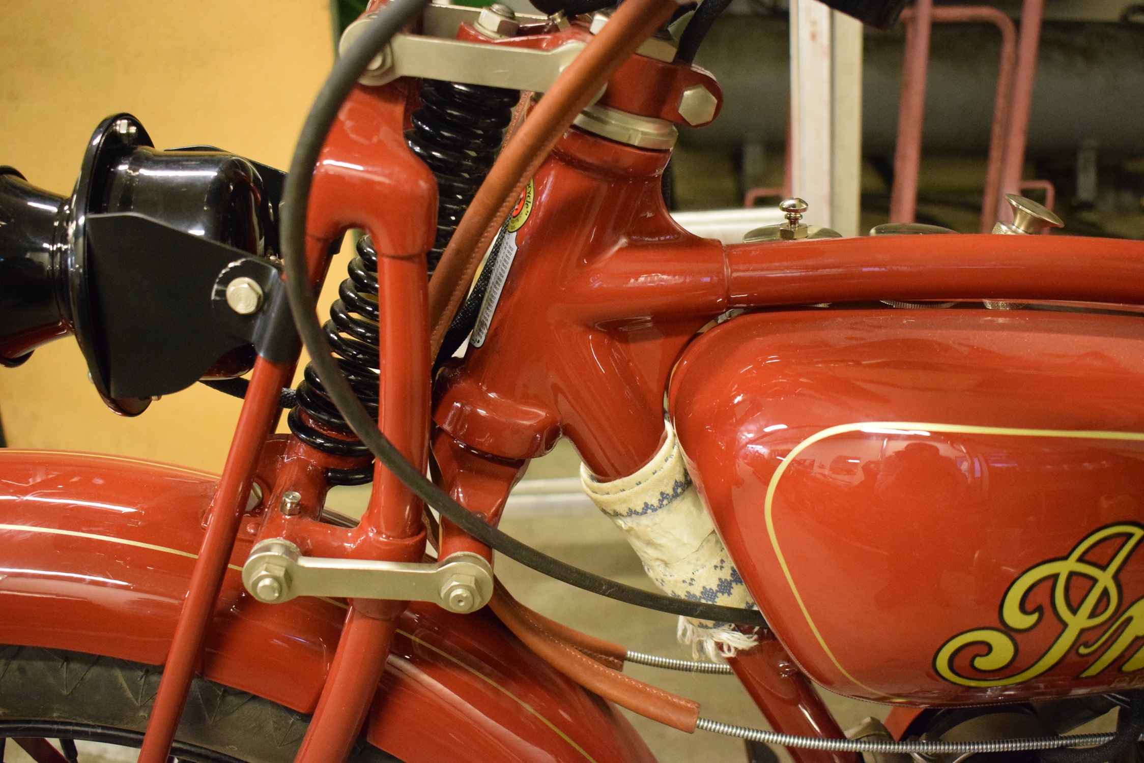 Control Coil Leather Housings Indian Powerplus Scout Chief