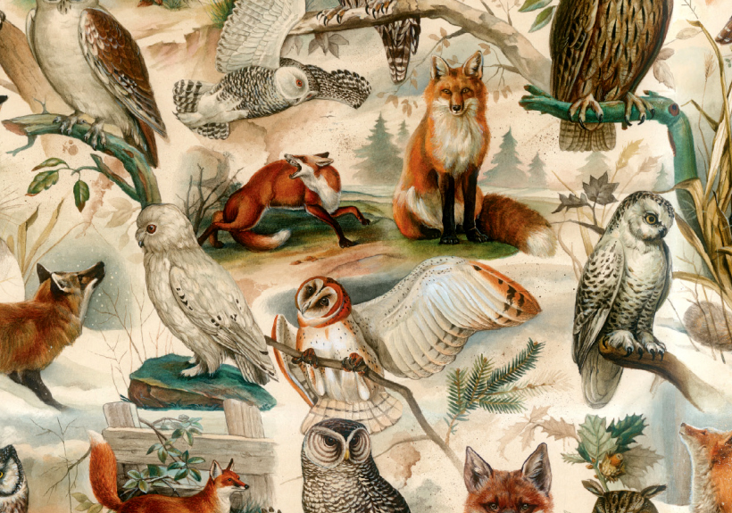 Fox & Owl