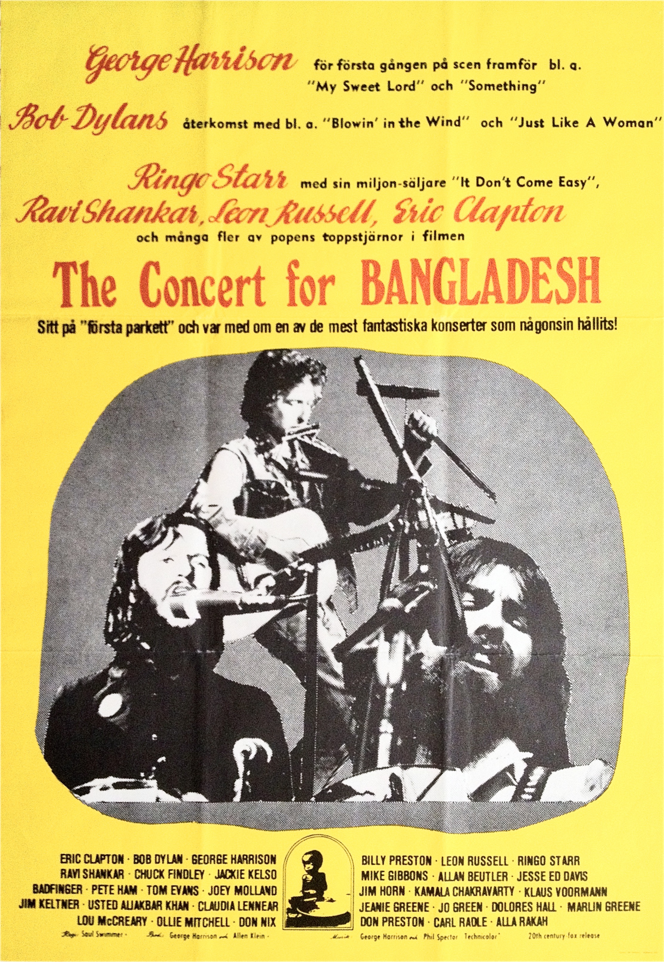 CONCERT FOR BANGLADESH (1972)