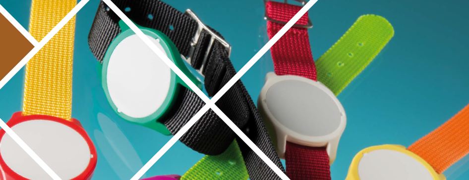 RFID-armband, nylon, justerbar - 5