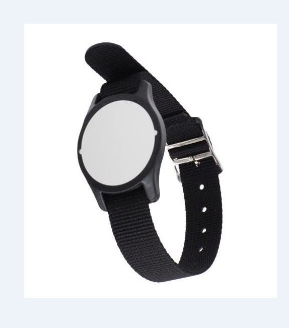 RFID-armband, nylon, justerbar