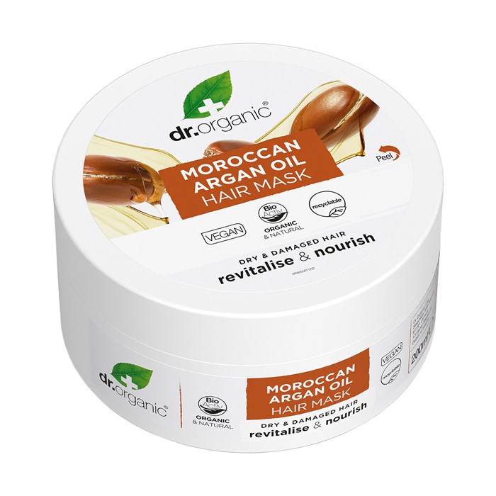 Dr Organic Hårinpackning Arganolja 200ml