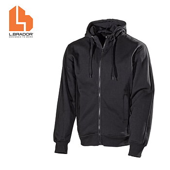 Hupullinen takki L.Brador 656PB, musta