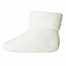PREMATURSOCKOR VIT FROTTÉ  2-pack