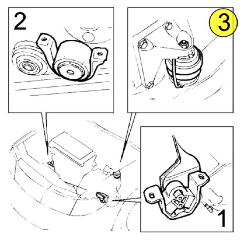 Engine mount (1) - 2
