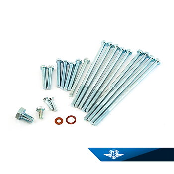 Screw kit Zundapp 5 vxl. 20 screws and two gaskets