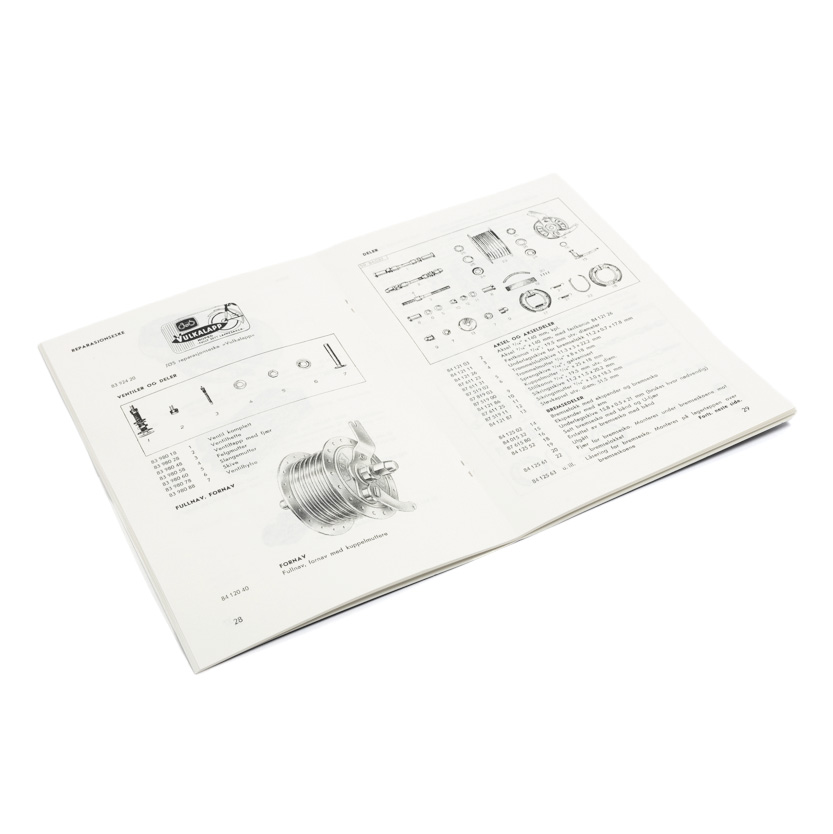 Teilekatalog DBS 1962 - 65. Swing 3000, Sports 3020 und Saxonette 3030 - 2