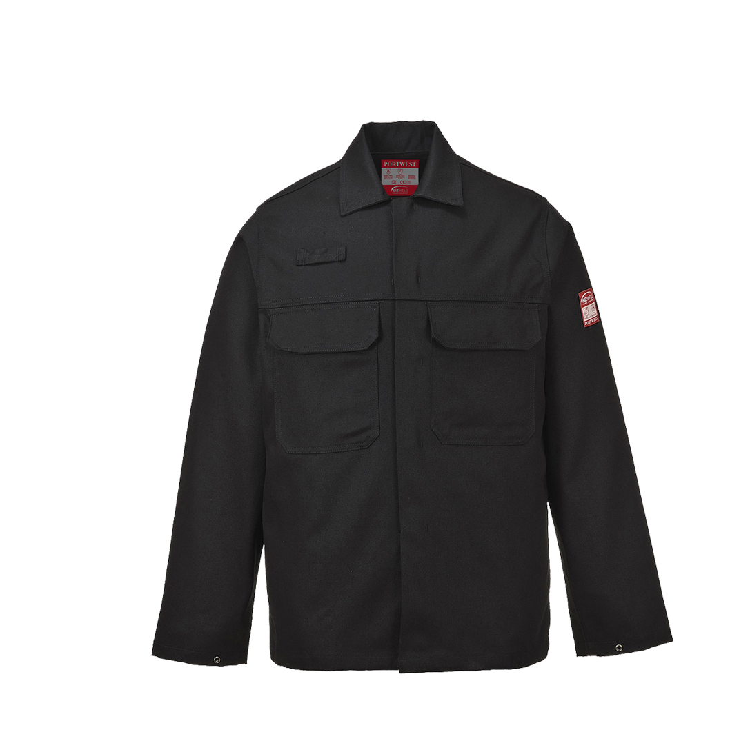 Jakke Flammesikker Bizweld Sort - 2