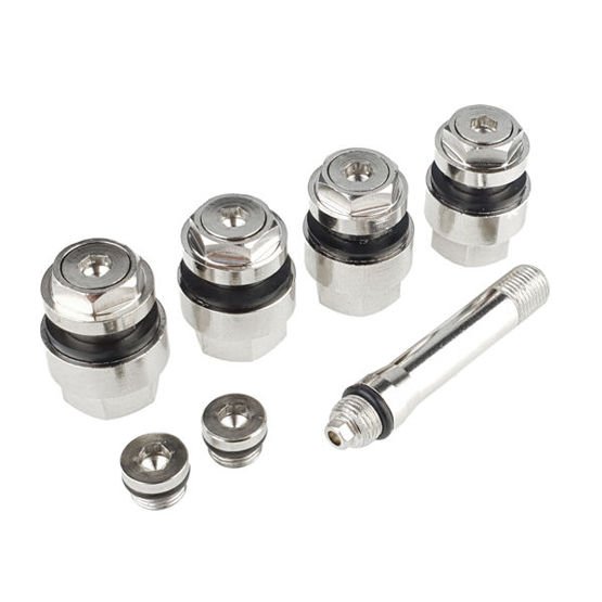 Metall dold ventil – 4-pack Carbonado