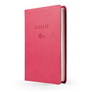 Svenska Folkbibeln 2015 Slimline, rosa skinnimitation