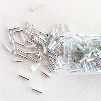 Stavpärlor 7 mm Silver Broderipärlor 1005