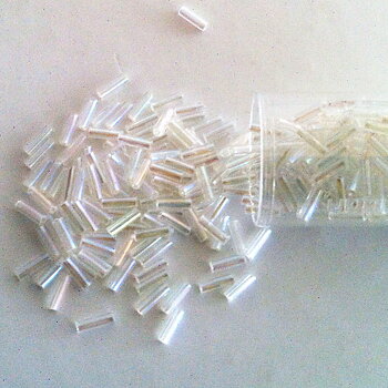Stavpärlor 7 mm Vita Broderipärlor 5080