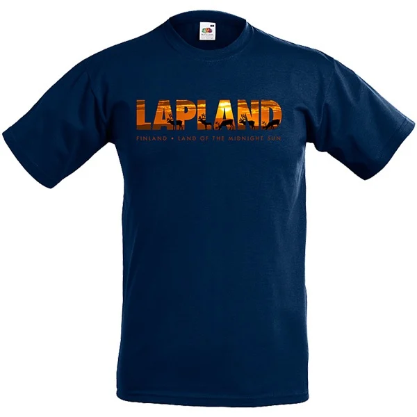 T-Shirt Midnattssol i Lappland