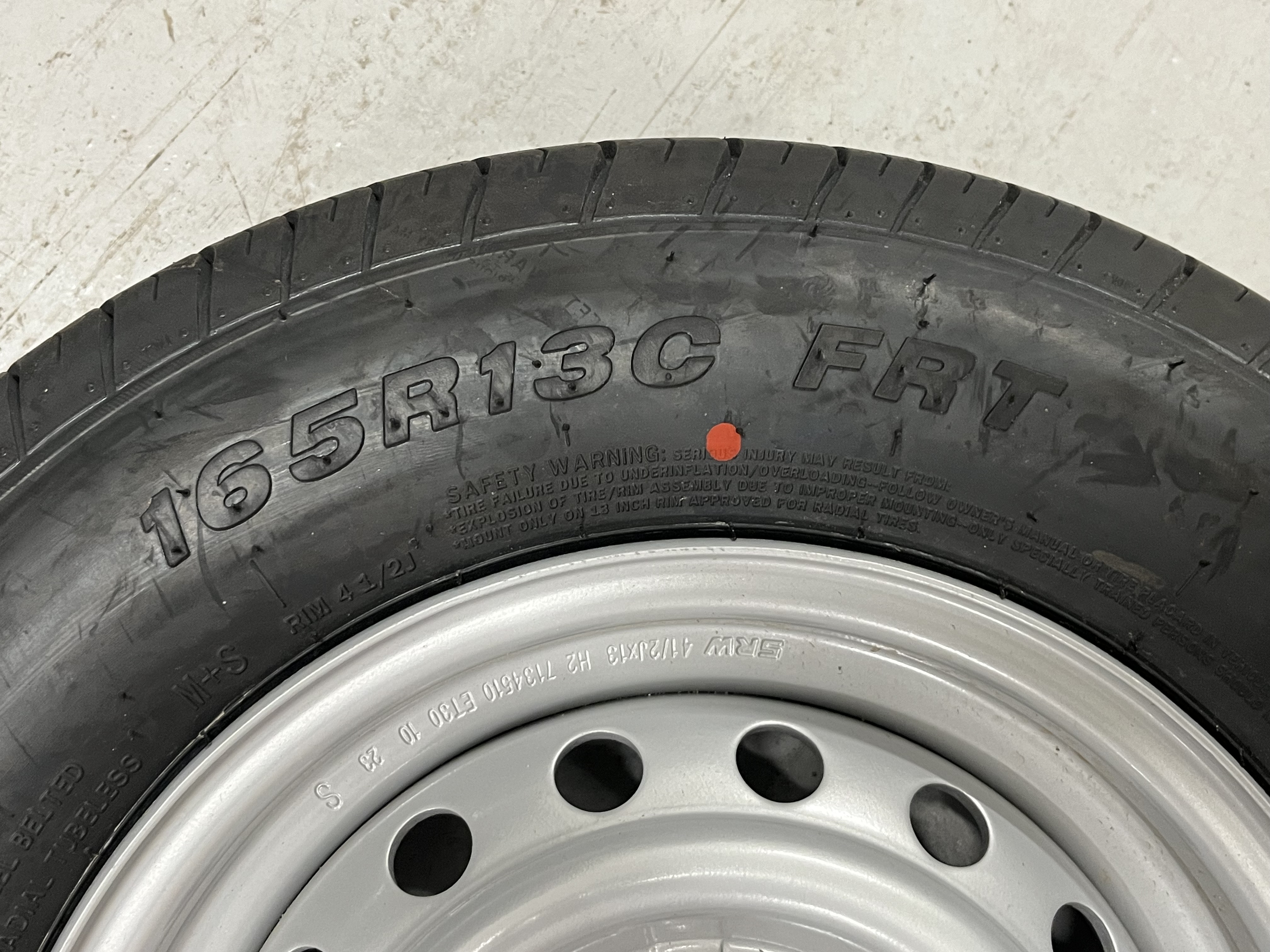 Sommarhjul 165/80 R13 C8 5 bult - 3