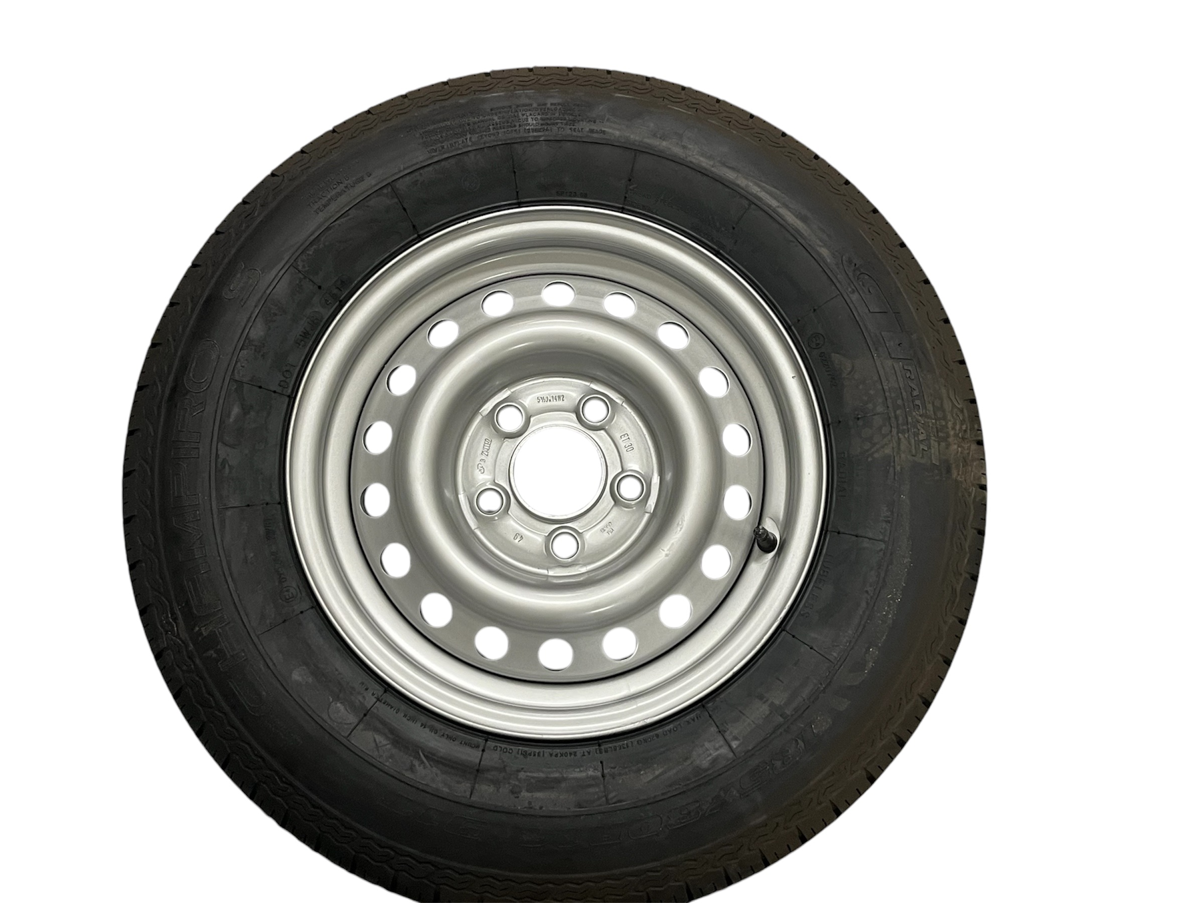 Sommarhjul 185/80 R14 C8 5 bult