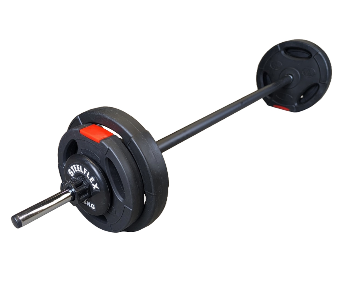 Pumpset med plastvikter 19 kg