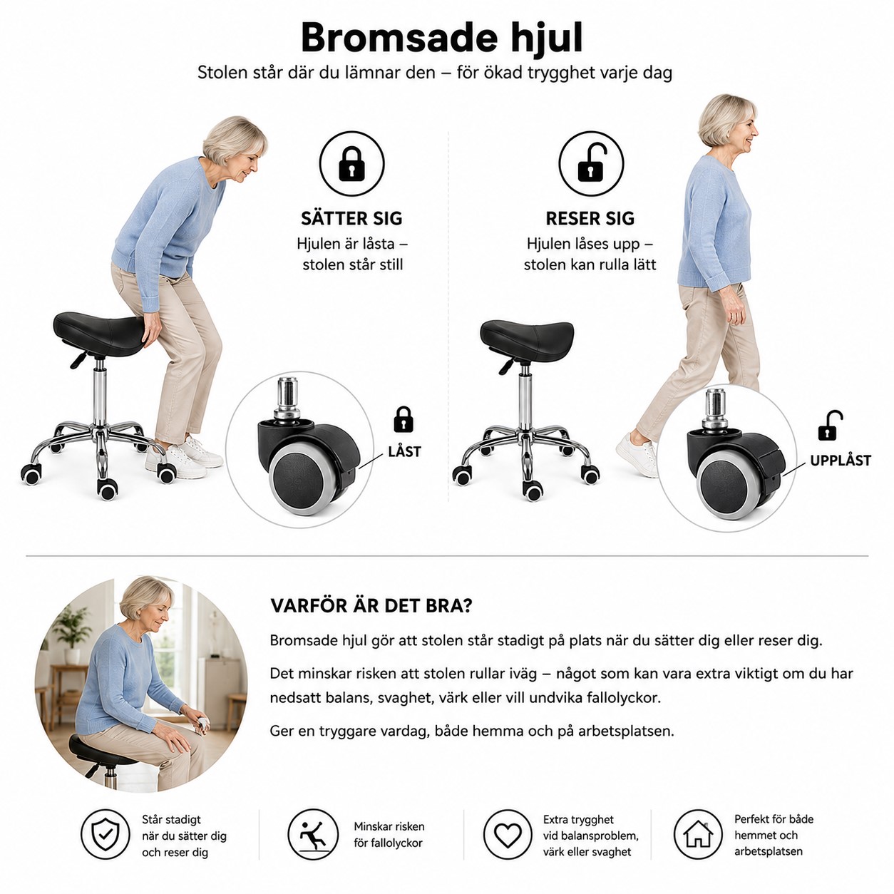 ST011 sadelstol, Bäst i test, över 4 000 stycken sålda! - 16
