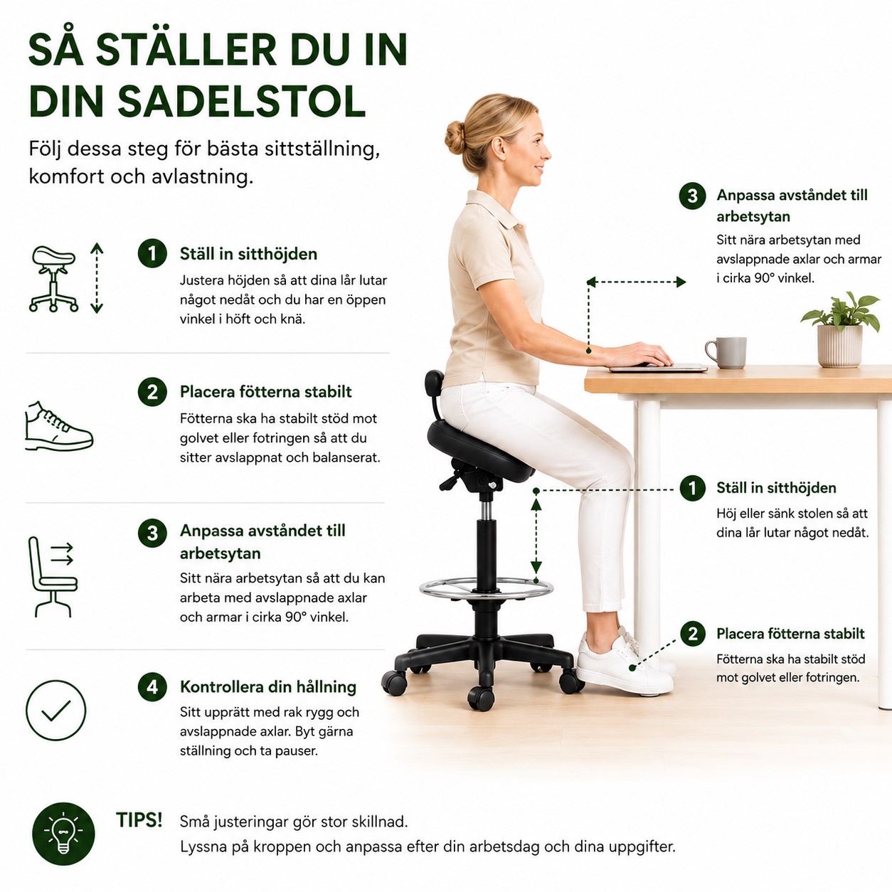 ST011 sadelstol, Bäst i test, över 4 000 stycken sålda! - 28