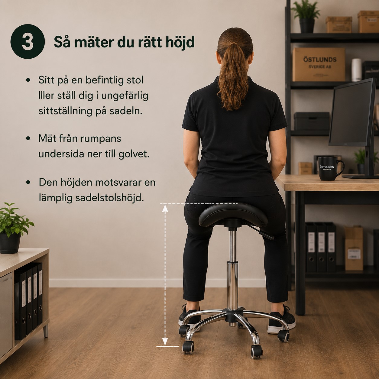 ST011 sadelstol, Bäst i test, över 4 000 stycken sålda! - 11