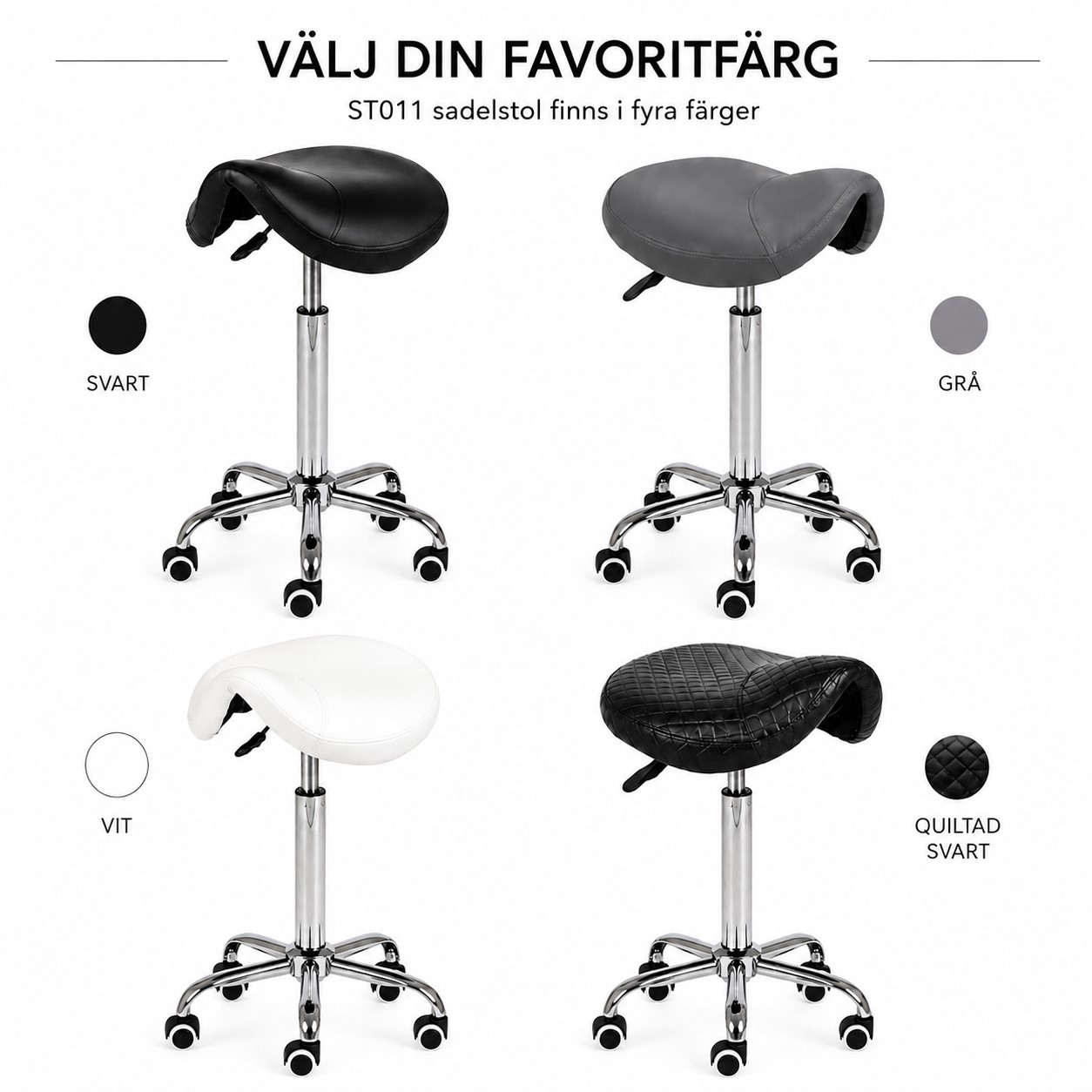 ST011 sadelstol, Bäst i test, över 4 000 stycken sålda! - 2