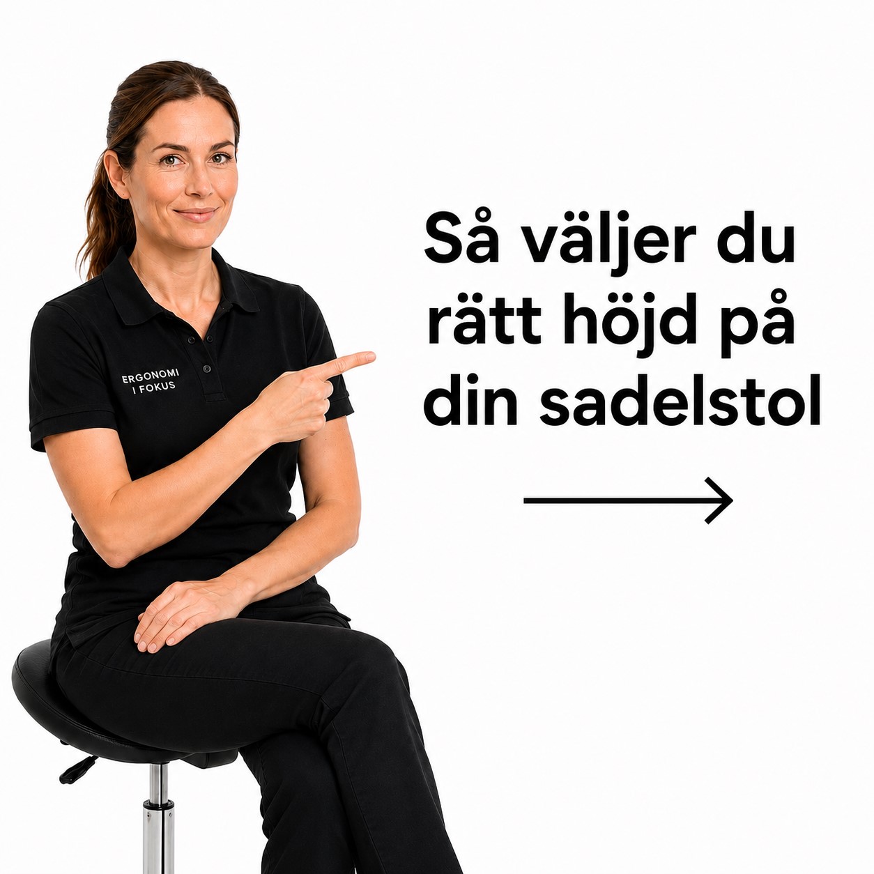 ST011 sadelstol, Bäst i test, över 4 000 stycken sålda! - 7