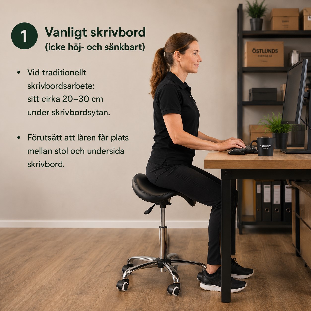 ST011 sadelstol, Bäst i test, över 4 000 stycken sålda! - 9