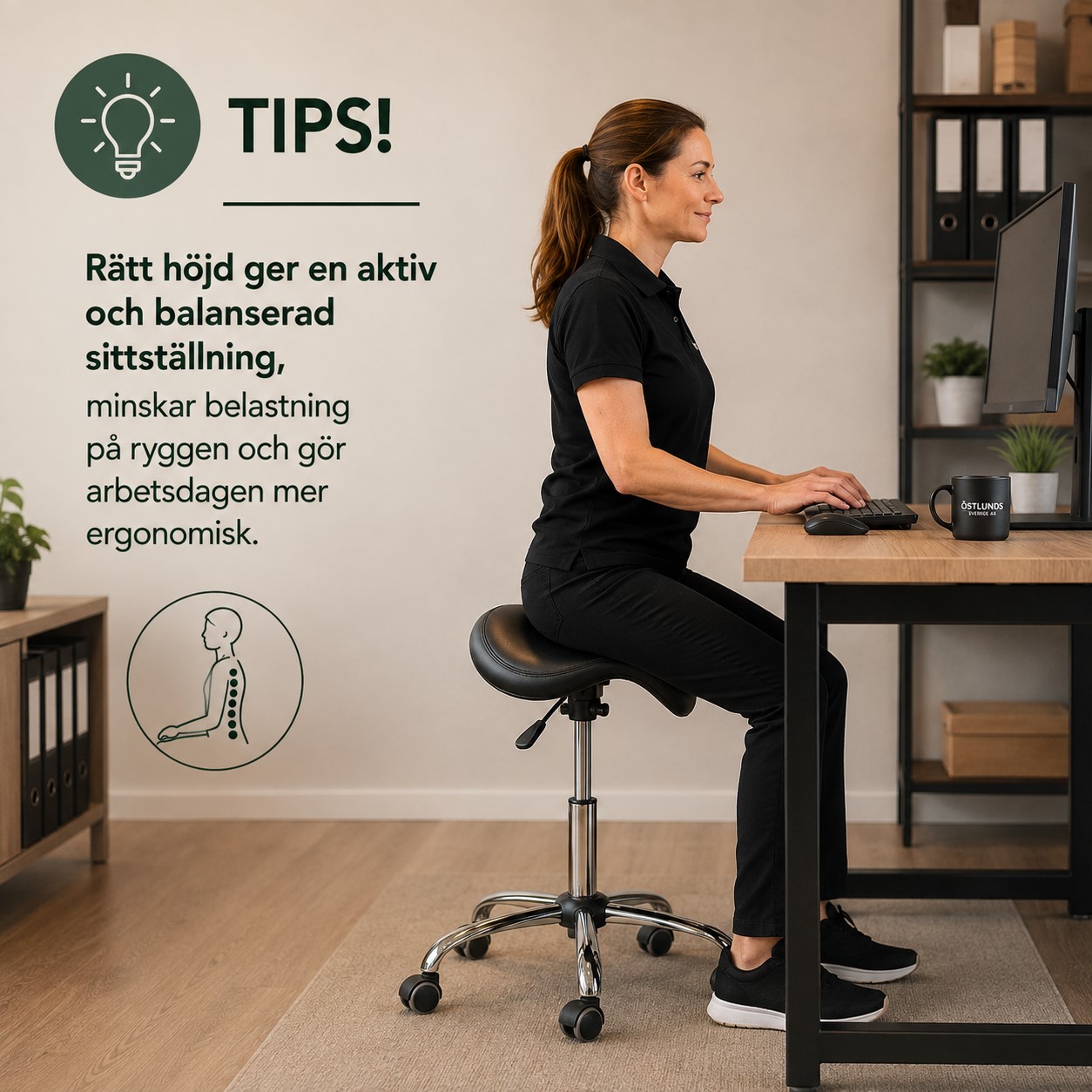 ST011 sadelstol, Bäst i test, över 4 000 stycken sålda! - 13