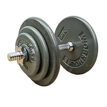 Hantelpaket 1x20 kg Järn