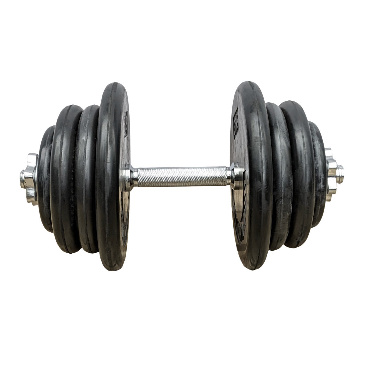 Hantelpaket 1x25 kg Gummi - 2