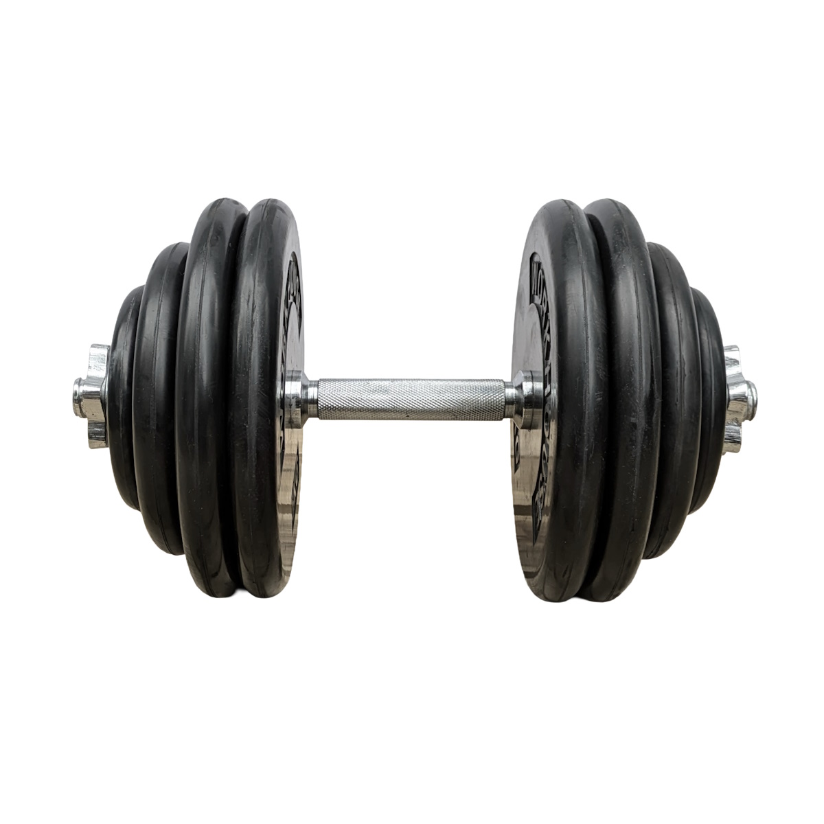 Hantelpaket 1x30 kg Gummi - 2