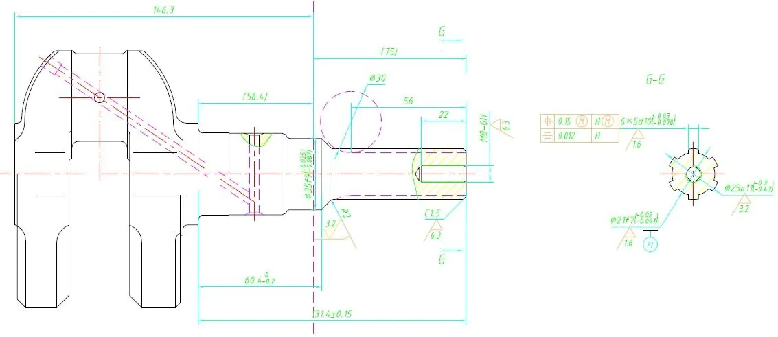 Dieselmotor Loncin 12,0 hk, 25,4 mm axel.  - 3