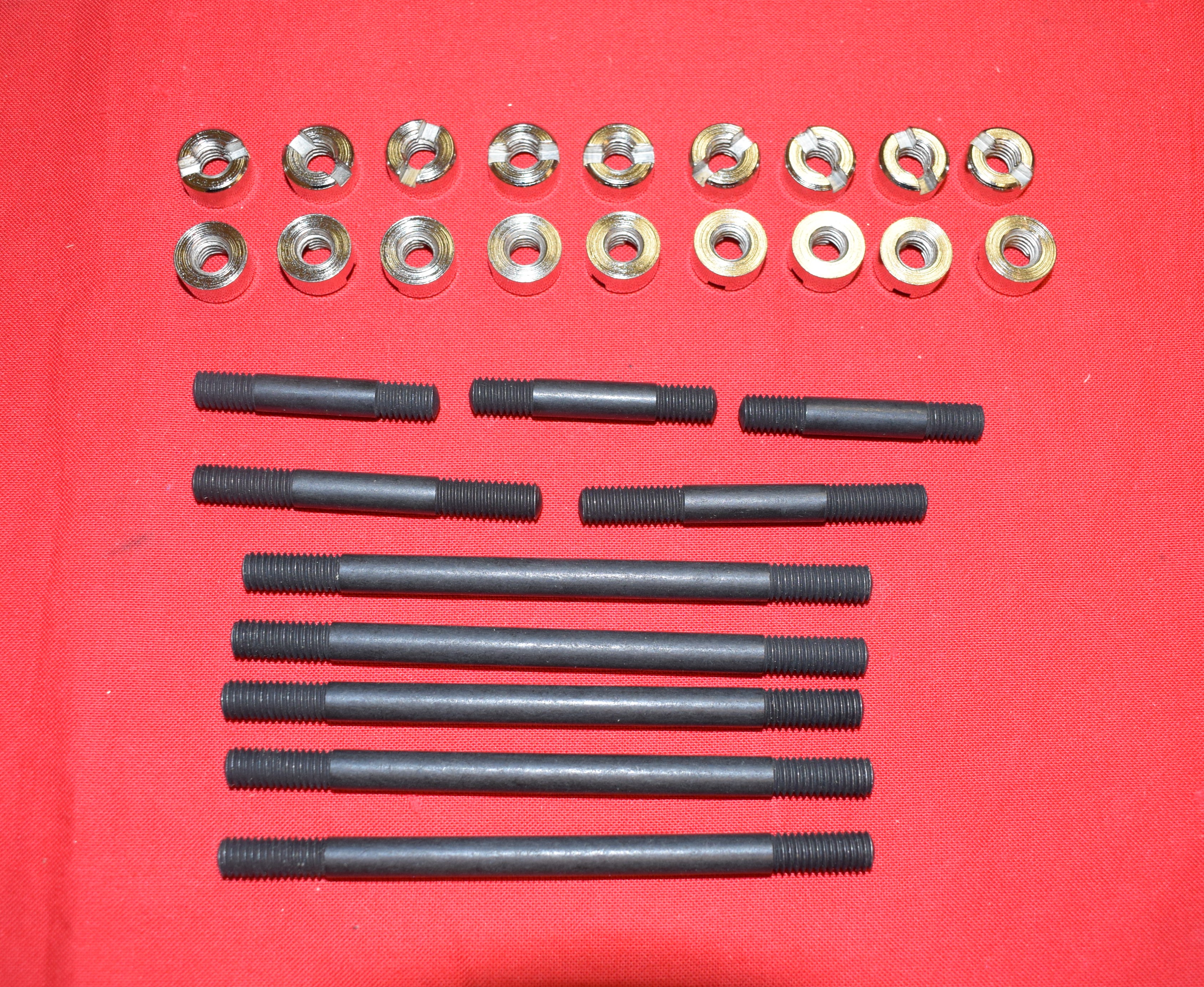 Engine Case Stud & Nut Kit Harley J JD 1911-29