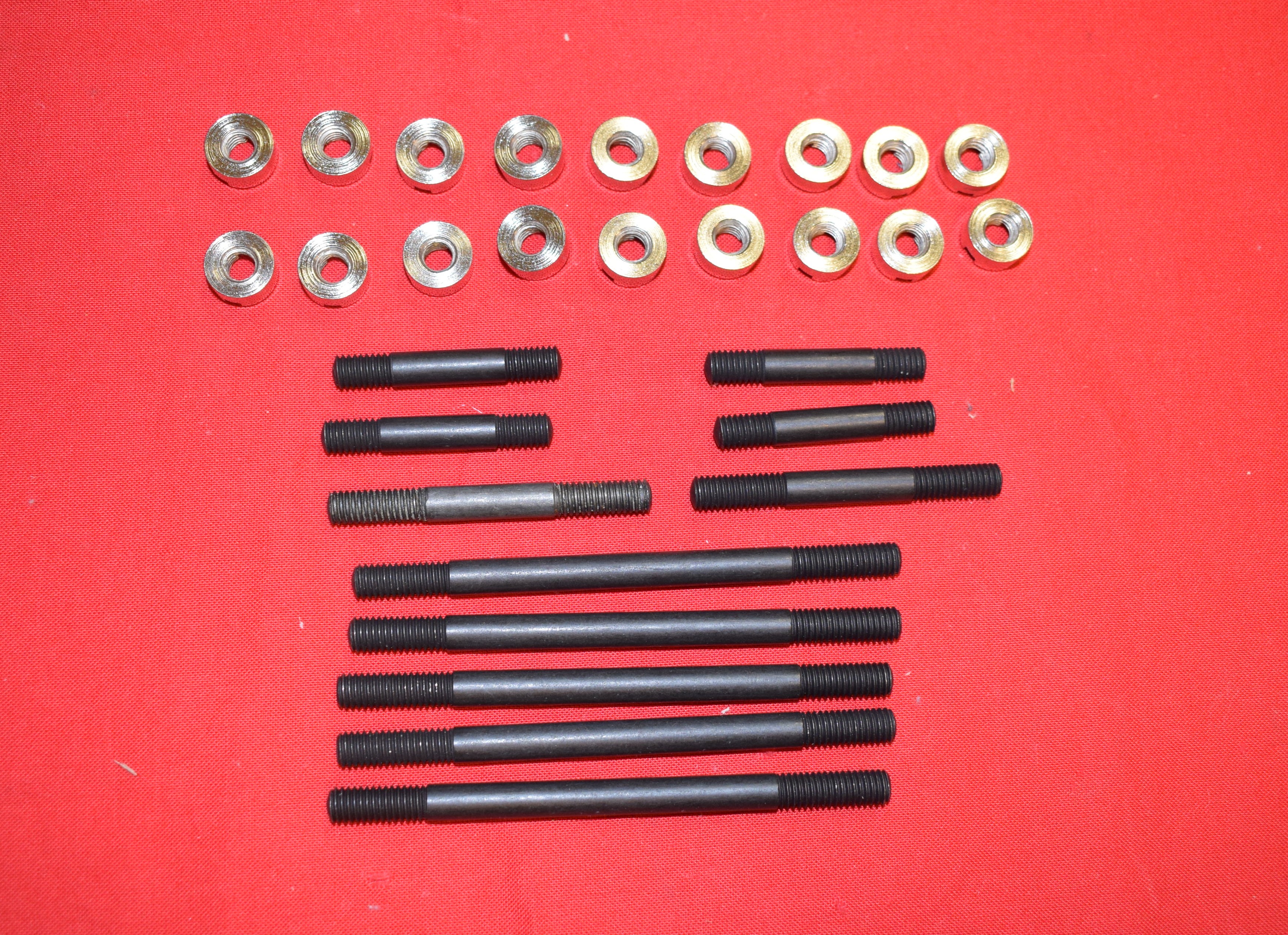 Engine Case Stud & Nut Kit Harley J JD 1911-29