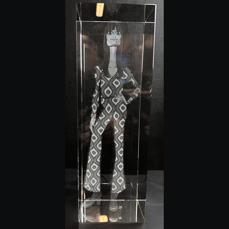 Tour de cristal 3D 6x2,5x2,5 cm - 5