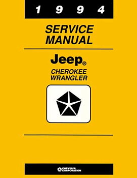 1994 Jeep Cherokee & Wrangler Service Manual