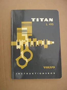 1959 Volvo Titan L 495 Instruktionsbok 9-59