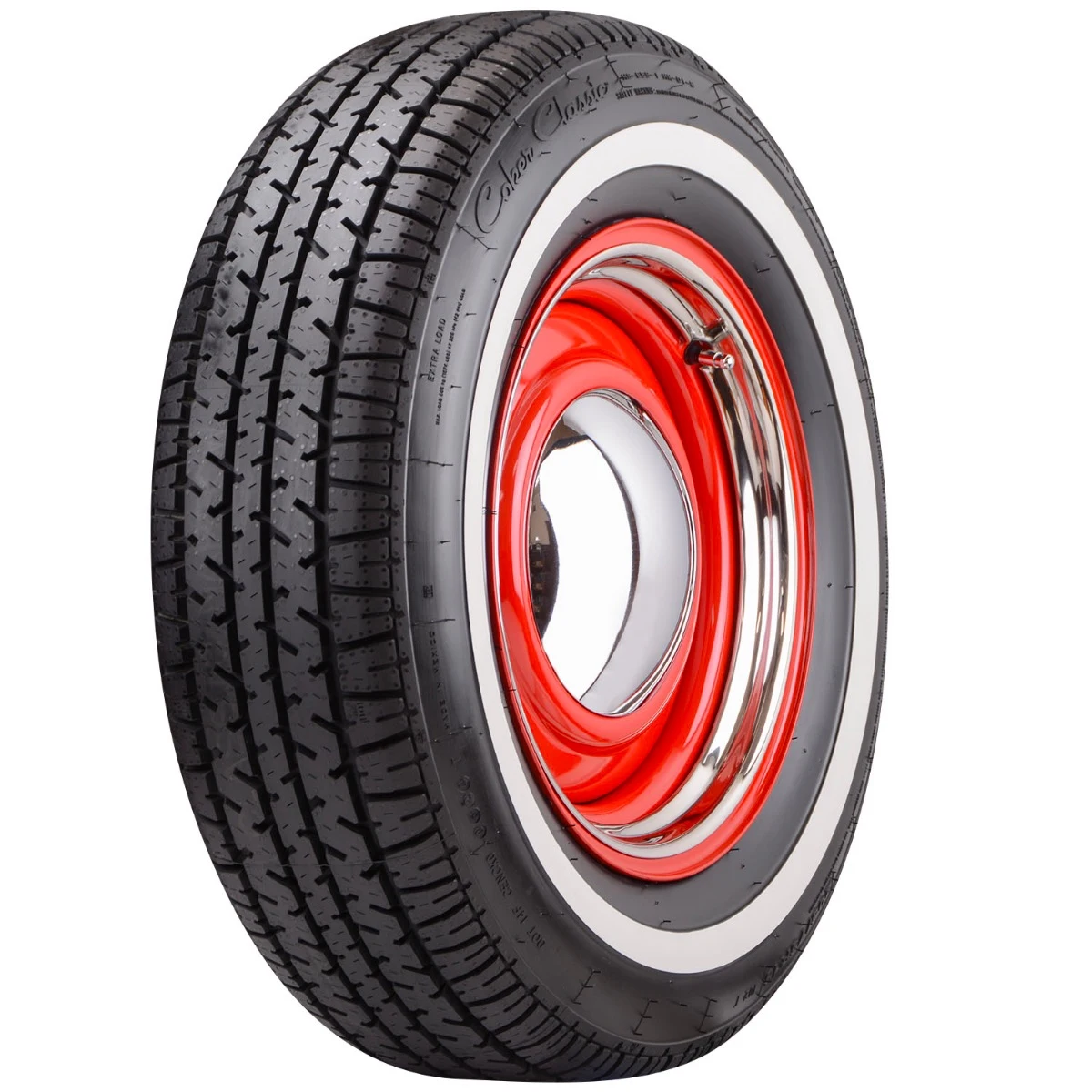 215/75R15 Coker Classic 1,3" WW