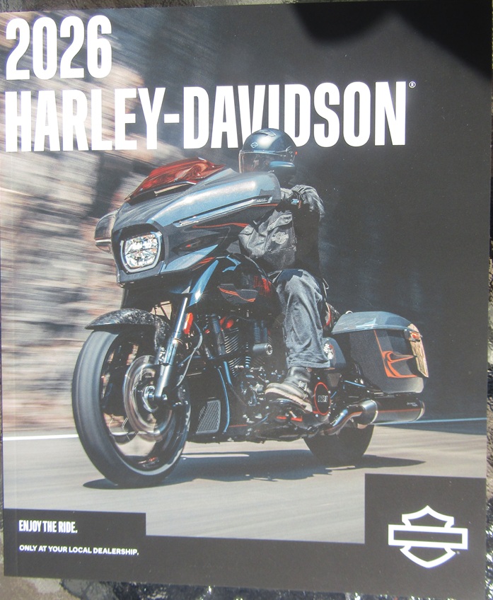 2026 Harley-Davidson broschyr