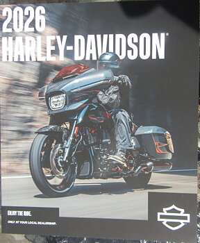 2026 Harley-Davidson broschyr