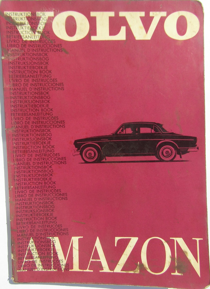 1964 Volvo Amazon 120 G instruktionsbok  6.64