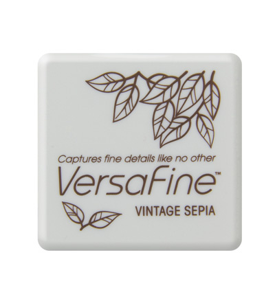 Brun - Vintage Sepia, Versafine Small Pad, Tsukineko