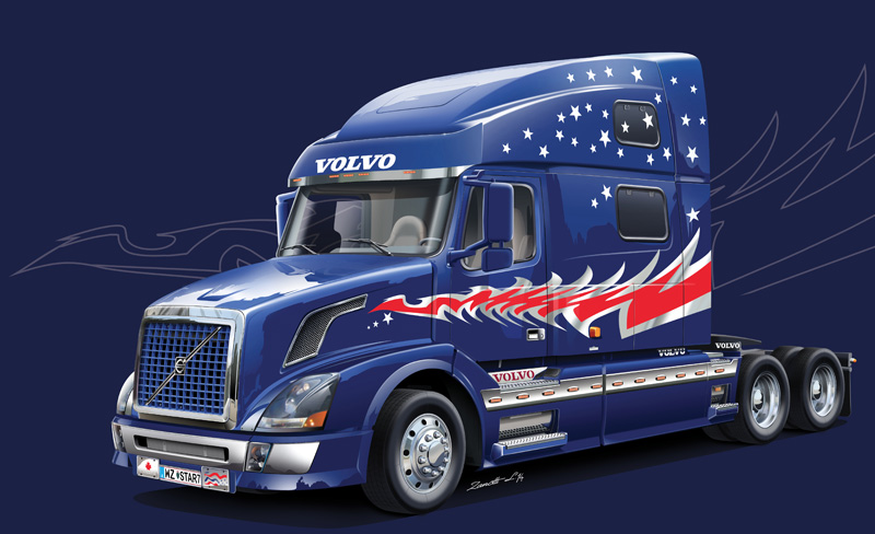 Volvo VN 780 1/24 - 2