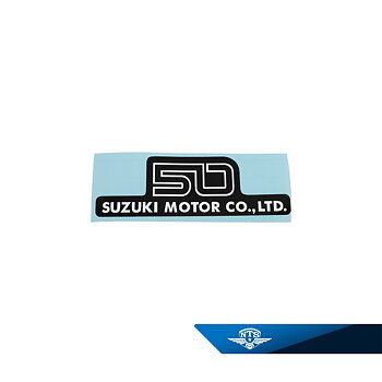 Sidokåpsdekal suzuki K50 1975-78, styckvis.